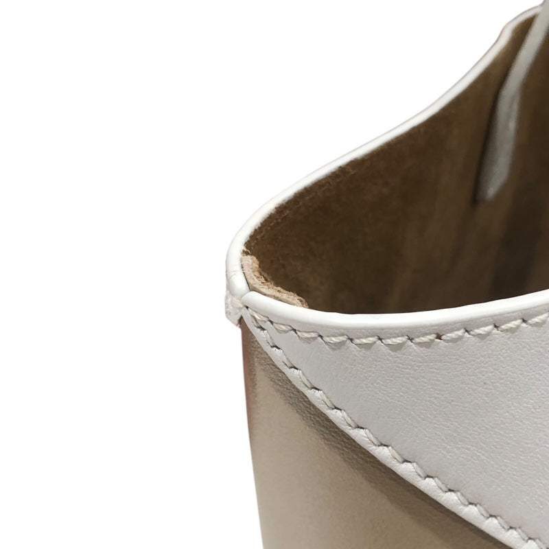 ロエベ LOEWE パズルフォルドトート A779G50X18 アイボリー・ベージュ カーフ レディース トートバッグ