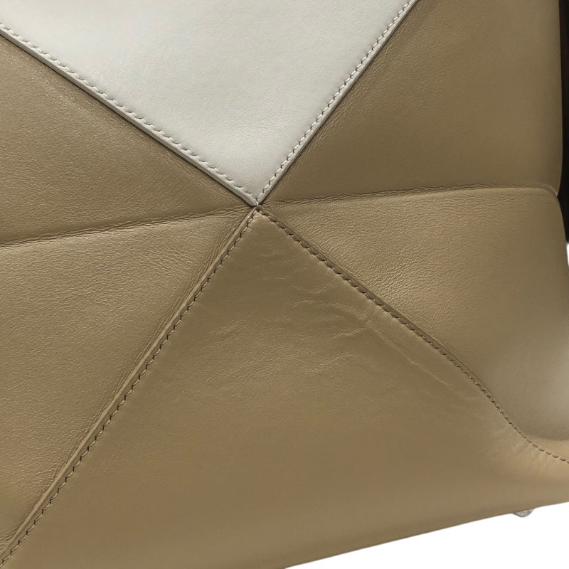 ロエベ LOEWE パズルフォルドトート A779G50X18 アイボリー・ベージュ カーフ レディース トートバッグ