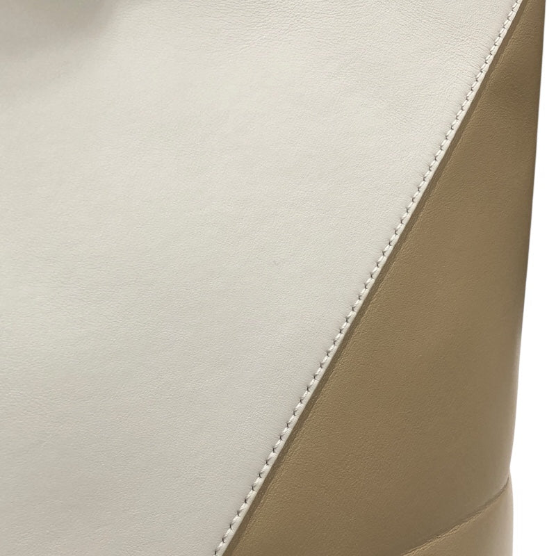 ロエベ LOEWE パズルフォルドトート A779G50X18 アイボリー・ベージュ カーフ レディース トートバッグ