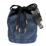 ディオールオム DIOR HOMME ドローストリング　バケットバッグ ネイビー ナイロン レディース その他バッグ