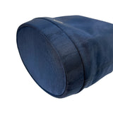 ディオールオム DIOR HOMME ドローストリング　バケットバッグ ネイビー ナイロン レディース その他バッグ