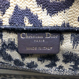 クリスチャン・ディオール Christian Dior ブックトート ミディアム M1296 レオパード キャンバス レディース ハンドバッグ