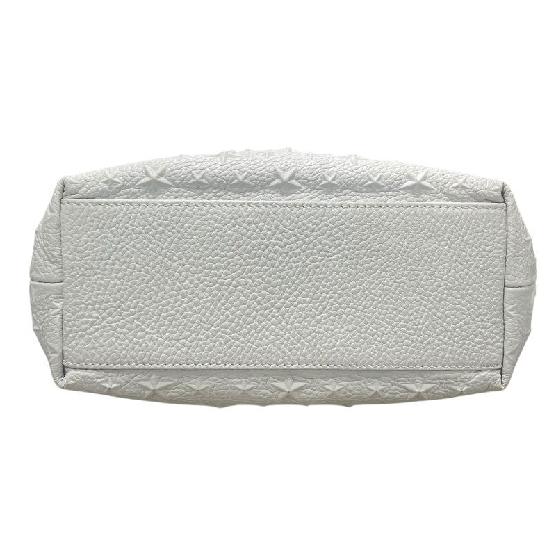 ジミーチュウ JIMMY CHOO スターエンポストート ホワイト レザー レディース トートバッグ