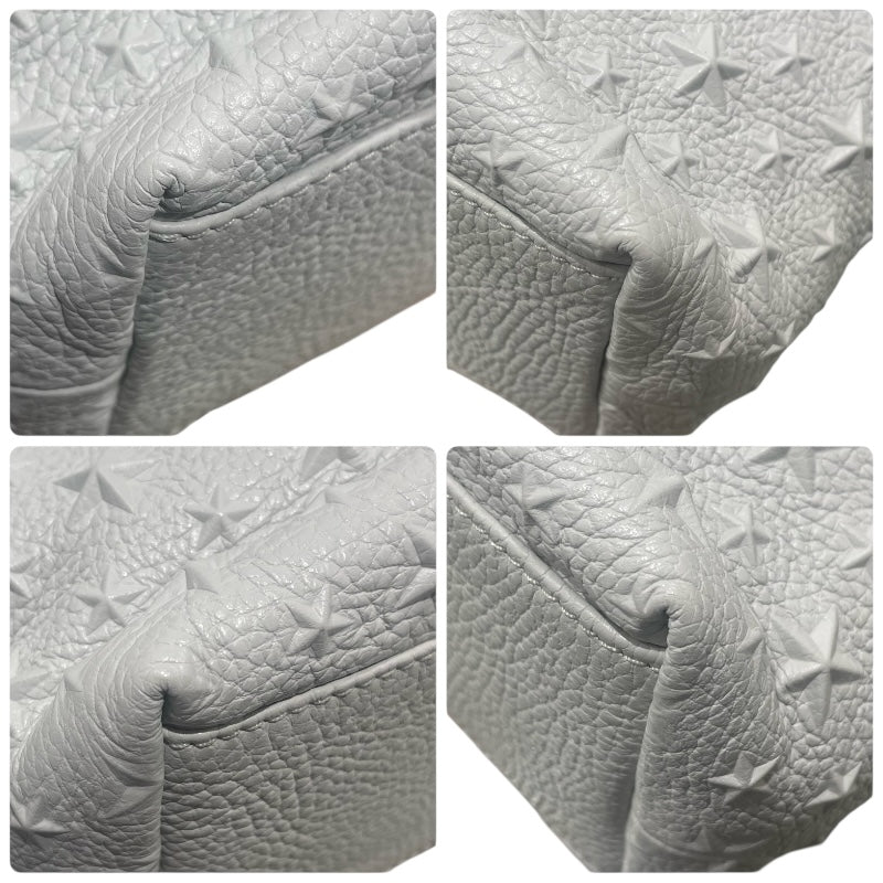 ジミーチュウ JIMMY CHOO スターエンポストート ホワイト レザー レディース トートバッグ