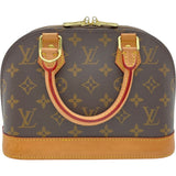 ルイ・ヴィトン LOUIS VUITTON アルマBB M53152 ブラウン モノグラムキャンバス　 レディース ハンドバッグ