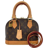 ルイ・ヴィトン LOUIS VUITTON アルマBB M53152 ブラウン モノグラムキャンバス　 レディース ハンドバッグ