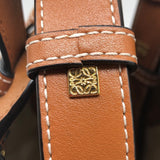 ロエベ LOEWE ハンモック ドローストリングスモール ブラウン カーフ/タン レディース ハンドバッグ