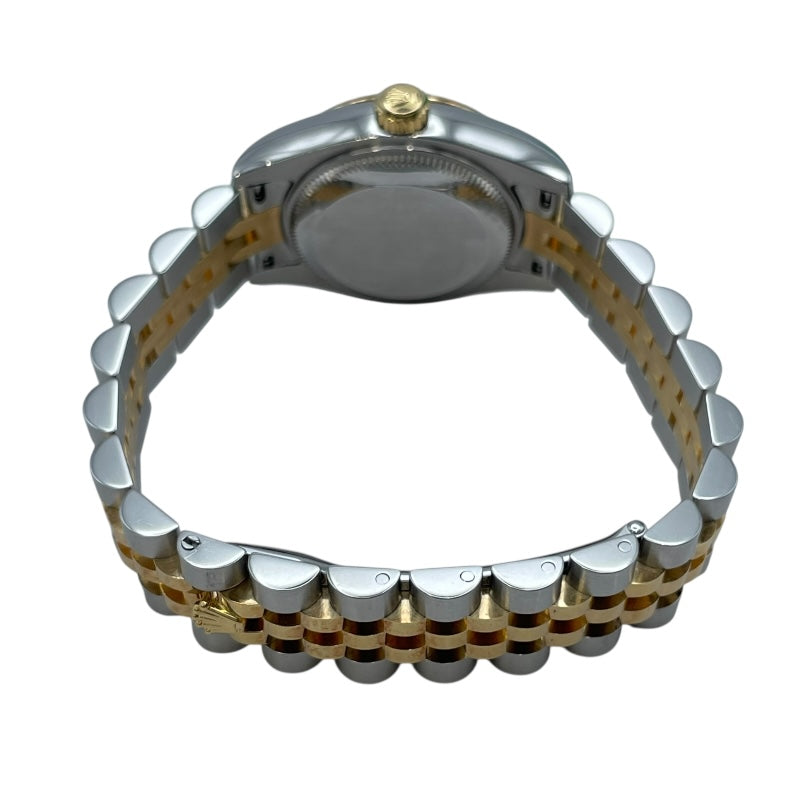 ロレックス ROLEX デイトジャスト ホリコン G番 179173G ゴールド K18/SS レディース 腕時計