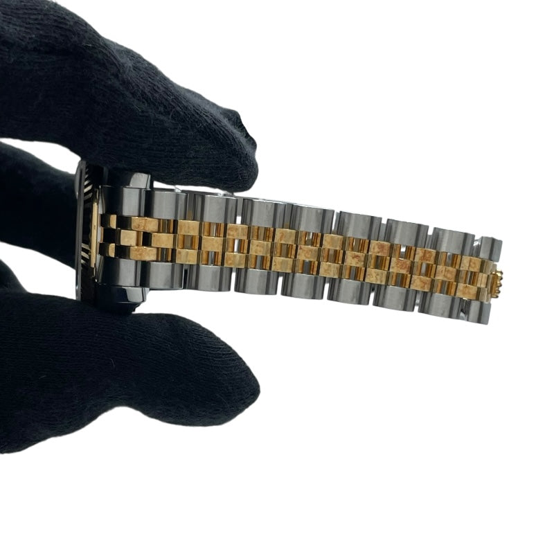 ロレックス ROLEX デイトジャスト ホリコン G番 179173G ゴールド K18/SS レディース 腕時計