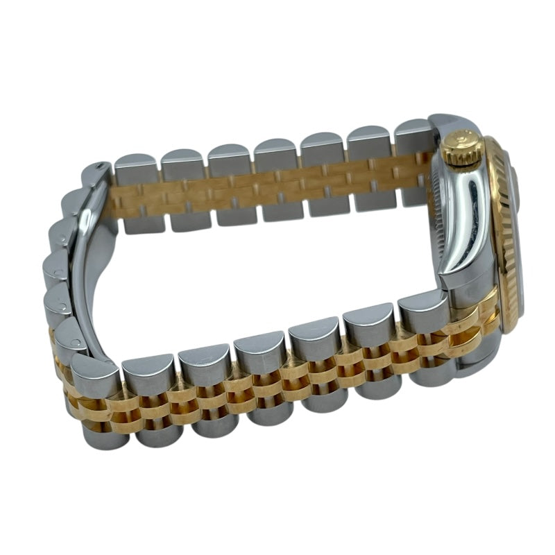 ロレックス ROLEX デイトジャスト ホリコン G番 179173G ゴールド K18/SS レディース 腕時計