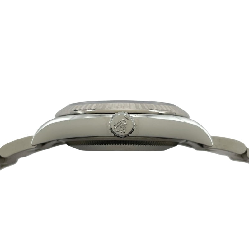 ロレックス ROLEX デイトジャスト36 ランダムシリアル 126234 ホワイト WG/SS レディース 腕時計