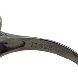 Pt900 ラベンダーヒスイリング プラチナ Pt900 翡翠 ジュエリー