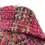 シャネル CHANEL ココマークボタンツイードジャケット P11604 レッド ツイード レディース その他アウター