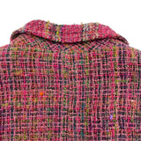 シャネル CHANEL ココマークボタンツイードジャケット P11604 レッド ツイード レディース その他アウター