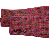 シャネル CHANEL ココマークボタンツイードジャケット P11604 レッド ツイード レディース その他アウター