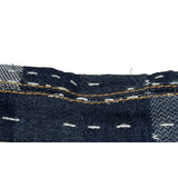 ルイ・ヴィトン LOUIS VUITTON ×NIGO 再構築ダミエ総柄デニムジャケット HTA80W ブルー コットン メンズ デニムジャケット