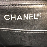 シャネル CHANEL マトラッセチェーンショルダーバッグ ブラック・ゴールド金具 エナメル レディース ショルダーバッグ