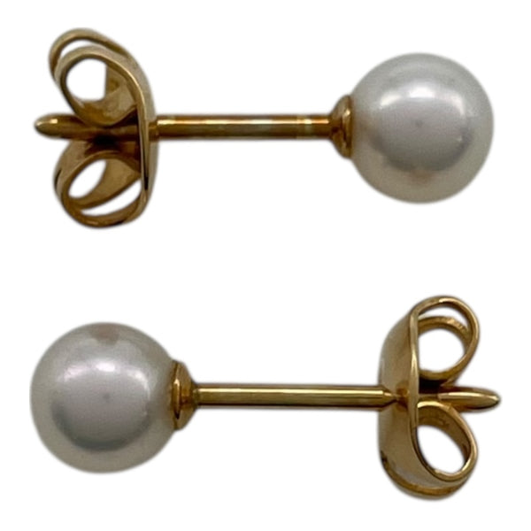 ミキモト MIKIMOTO K18 パールピアス ゴールド K18 パール ジュエリー