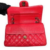 シャネル CHANEL マトラッセ23 A01113 レッド ゴールド金具 キャビアスキン レディース ショルダーバッグ