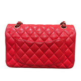 シャネル CHANEL マトラッセ23 A01113 レッド ゴールド金具 キャビアスキン レディース ショルダーバッグ