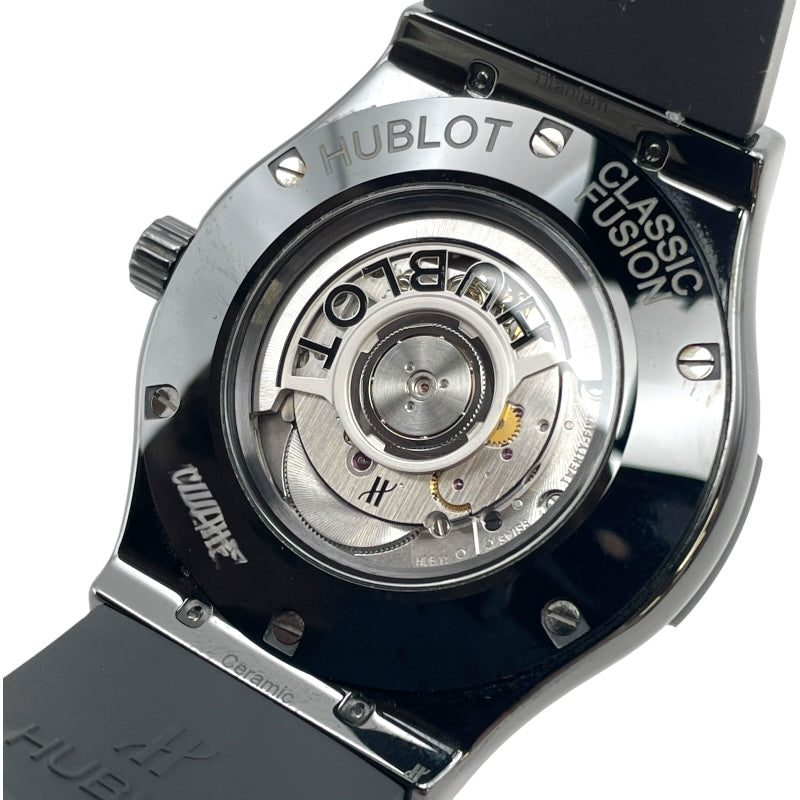 Hublot 511.CM.1771.RX 自動巻き ブラック ウブロ クラシックフュージョン ブラックマジック 511.CM.1771.RX