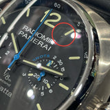 パネライ PANERAI ラジオミールレガッタ2010世界500本限定 PAM00343 ブラック チタン メンズ 腕時計