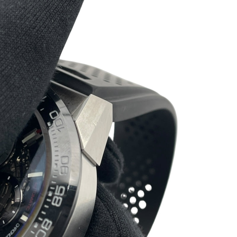 タグ・ホイヤー TAG HEUER カレラ キャリバー ホイヤー01 CAR201V.FT6046 ブラック セラミック/SS 自動巻き メンズ 腕時計