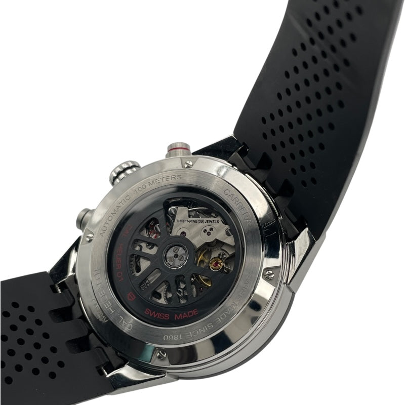 タグ・ホイヤー TAG HEUER カレラ キャリバー ホイヤー01 CAR201V.FT6046 ブラック セラミック/SS 自動巻き メンズ 腕時計