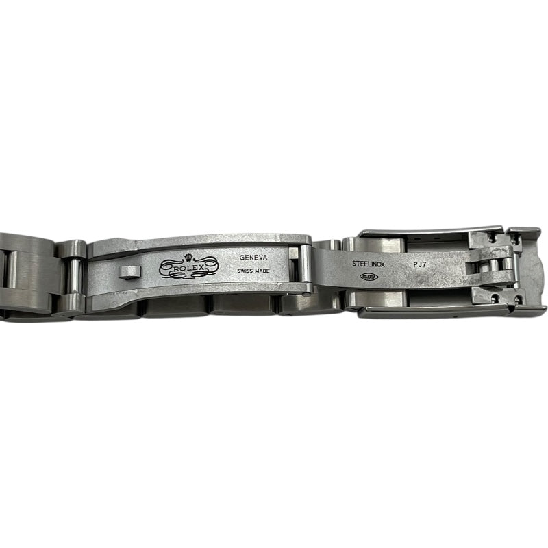 ロレックス ROLEX オイスターパーペーチュアル26 176200 ブラック SS 自動巻き レディース 腕時計