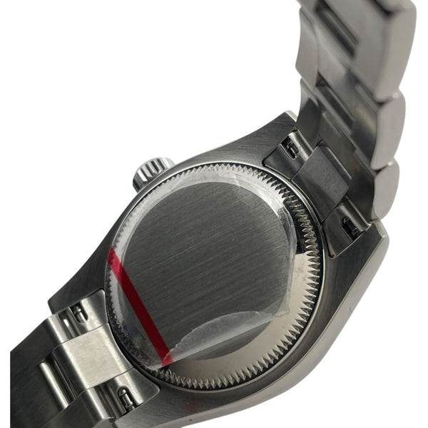 ロレックス ROLEX オイスターパーペーチュアル26 176200 ブラック SS 自動巻き レディース 腕時計