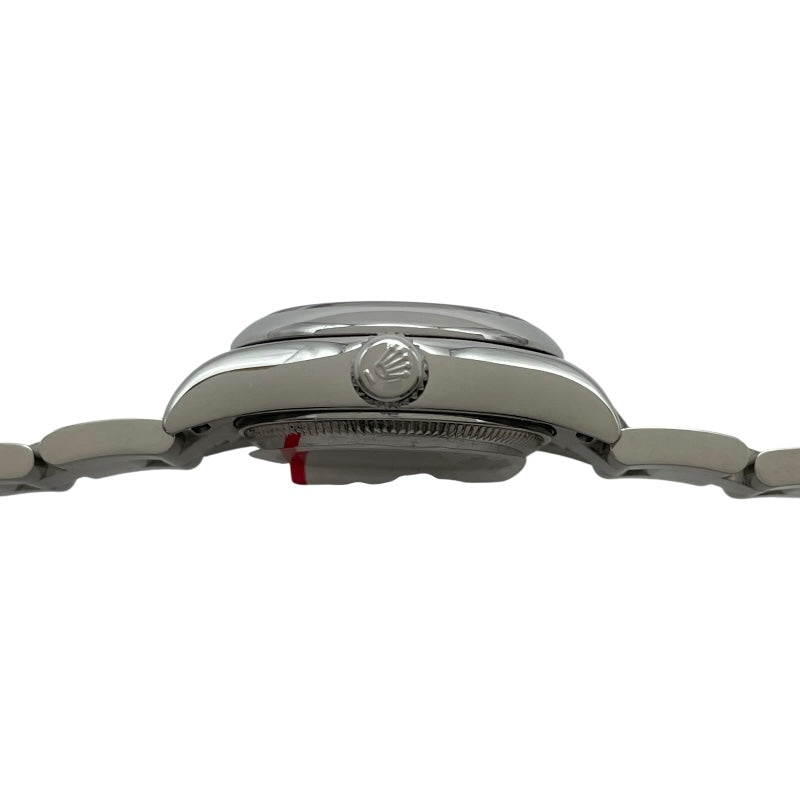 ロレックス ROLEX オイスターパーペーチュアル26 176200 ブラック SS 自動巻き レディース 腕時計