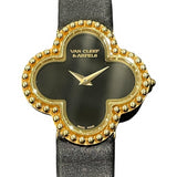 ヴァンクリーフ＆アーペル Van Cleef & Arpels アルハンブラ 136574 ブラック K18YG レディース 腕時計