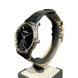 ジャガー・ルクルト JAEGER-LE COULTRE マスター ウルトラスリム ムーン39 Q1368470 SS/レザーベルト 自動巻き メンズ 腕時計