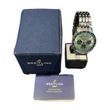 ブライトリング BREITLING ナビタイマーB01 クロノグラフ43 AB0138 ミントグリーン SS メンズ 腕時計