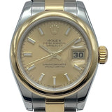 ロレックス ROLEX デイトジャスト26 179163 ゴールド K18/SS レディース 腕時計