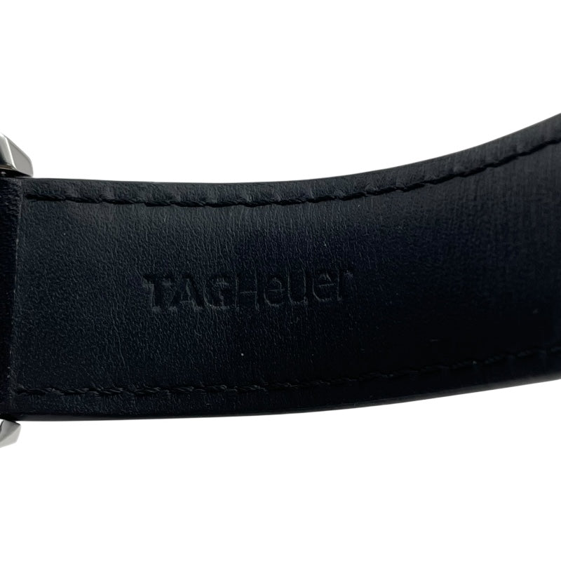 タグ・ホイヤー TAG HEUER カレラ キャリバーホイヤー02 クロノグラフ CBN201C ブラック SS 自動巻き メンズ 腕時計