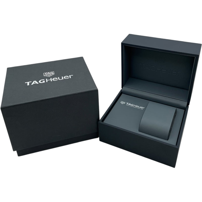 タグ・ホイヤー TAG HEUER カレラ キャリバーホイヤー02 クロノグラフ CBN201C ブラック SS 自動巻き メンズ 腕時計