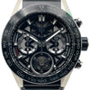 タグ・ホイヤー TAG HEUER カレラ キャリバーホイヤー02T クロノグラフ トゥールビヨン CAR5A8Y.FC6377 スケルトン チタン/セラミック 自動巻き メンズ 腕時計