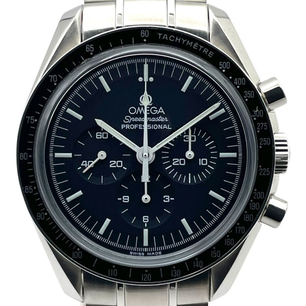 オメガ OMEGA スピードマスター ムーンウォッチ プロフェッショナ﻿ル 3573.50 ブラック SS 手巻き メンズ 腕時計