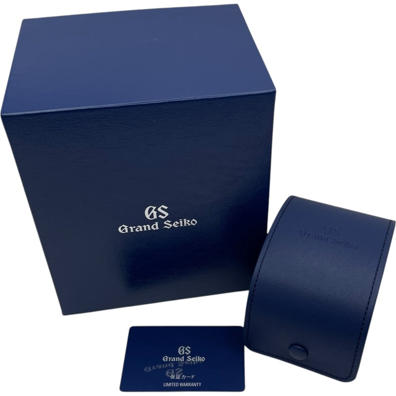 グランドセイコー Grand Seiko スポーツコレクション メカニカルハイビート 36000 SBGH289 ブルー SS 自動巻き メンズ 腕時計
