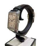 ジャガー・ルクルト JAEGER-LE COULTRE レベルソクラシックスモールデュエット Q266840 ブラック SS レディース 腕時計