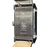 ジャガー・ルクルト JAEGER-LE COULTRE レベルソクラシックスモールデュエット Q266840 ブラック SS レディース 腕時計