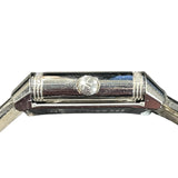 ジャガー・ルクルト JAEGER-LE COULTRE レベルソクラシックスモールデュエット Q266840 ブラック SS レディース 腕時計