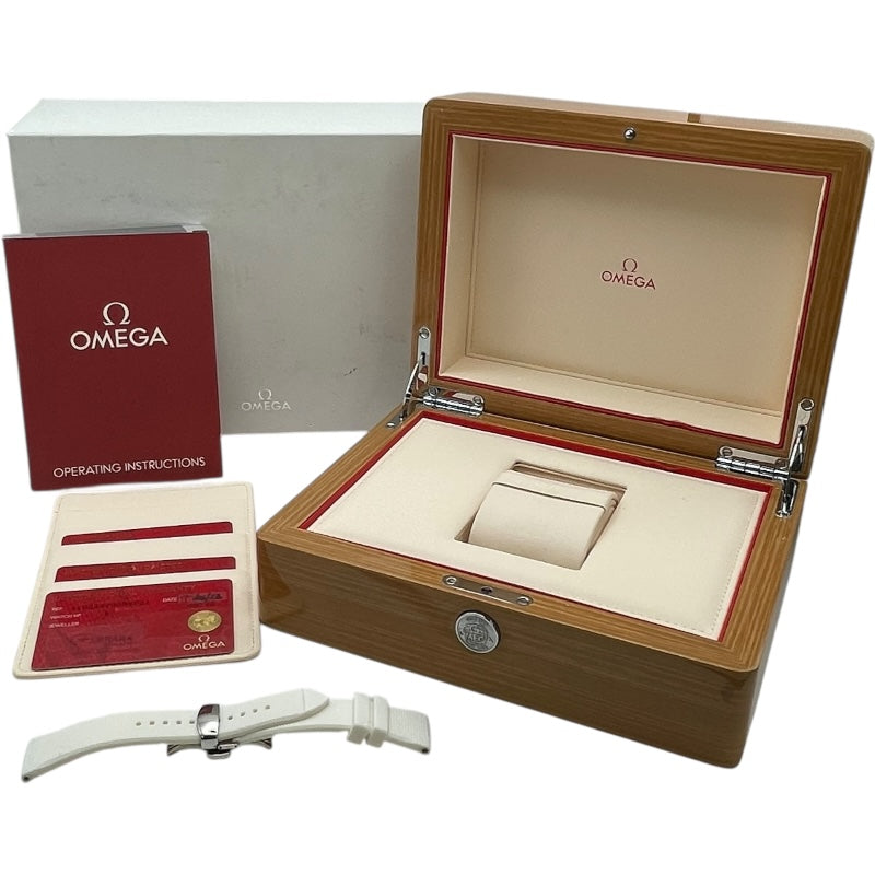 オメガ OMEGA シーマスター ダイバー300M コーアクシャル マスタークロノメーター 210.32.42.20.04.001 ホワイト SS 自動巻き メンズ 腕時計