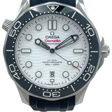 オメガ OMEGA シーマスター ダイバー300M コーアクシャル マスタークロノメーター 210.32.42.20.04.001 ホワイト SS 自動巻き メンズ 腕時計