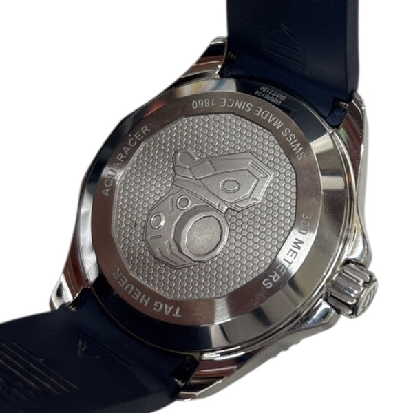 タグ・ホイヤー TAG HEUER アクアレーサー プロフェッショナル 300GMT WBP5114.FT6259 ブルー　ブラック ステンレススチール SS メンズ 腕時計