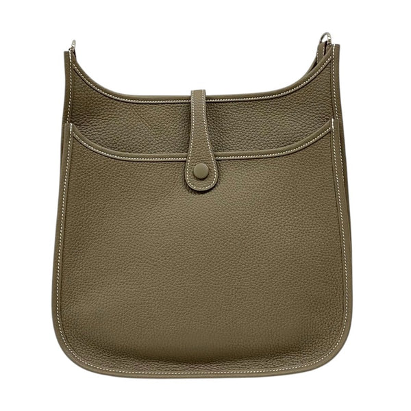 エルメス HERMES エヴリン3 PM K刻 エトゥープ シルバー金具 トリヨンクレマンス レディース ショルダーバッグ
