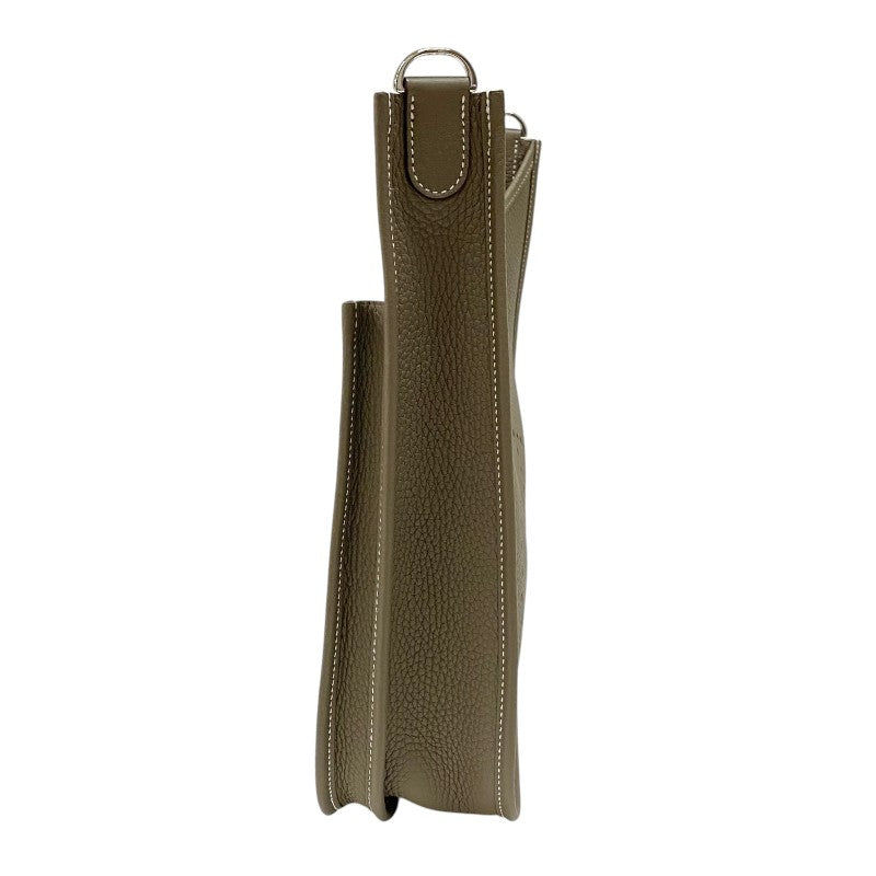 エルメス HERMES エヴリン3 PM K刻 エトゥープ シルバー金具 トリヨンクレマンス レディース ショルダーバッグ