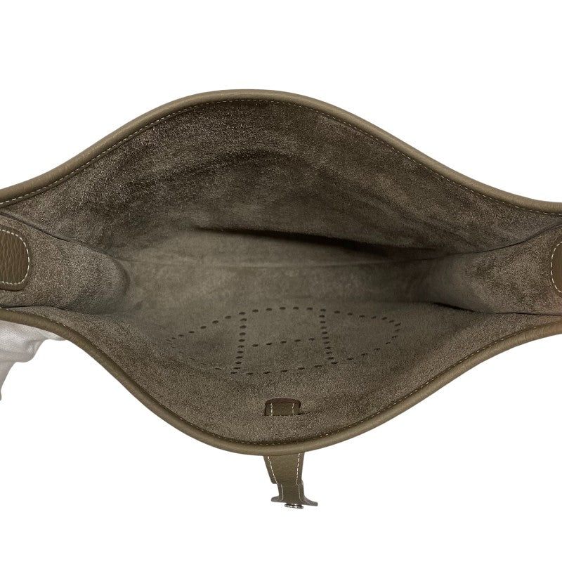 エルメス HERMES エヴリン3 PM K刻 エトゥープ シルバー金具 トリヨンクレマンス レディース ショルダーバッグ