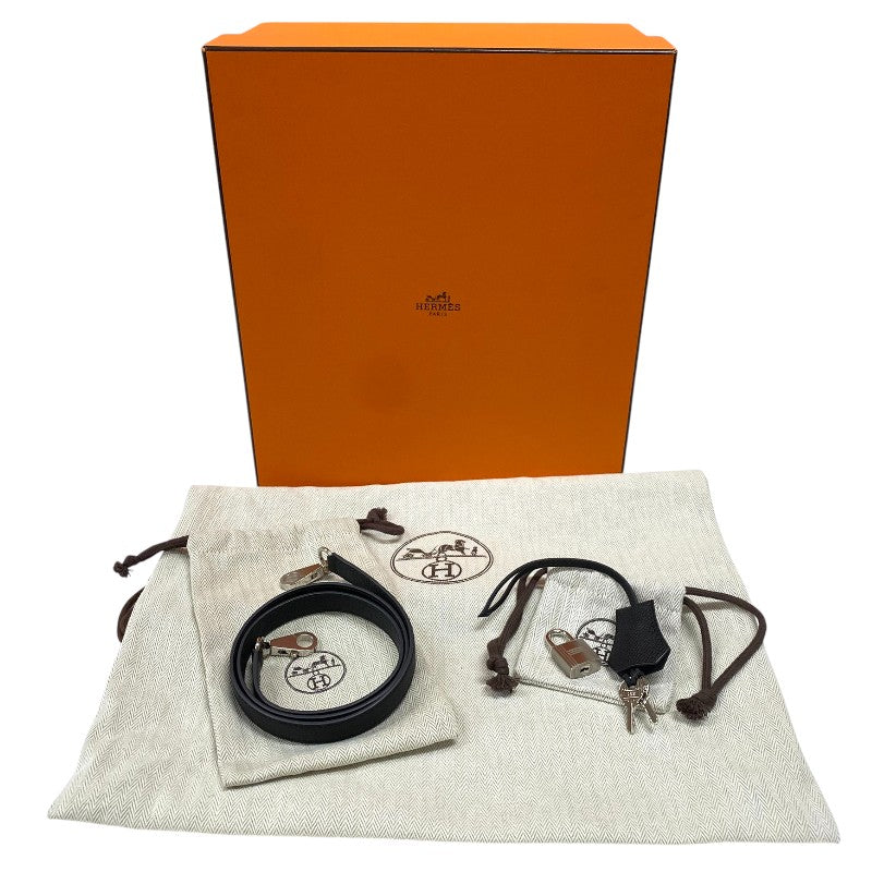 エルメス HERMES ケリー25 トリコロール 外縫い W刻 シルバー金具 エプソン レディース ハンドバッグ ショルダーバッグ